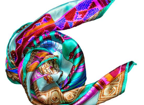 Arbemu - Scarf - silk-scarf-isolated-on-white-background, supplier, wholesaler, in Turkey, Turquie, Türkei