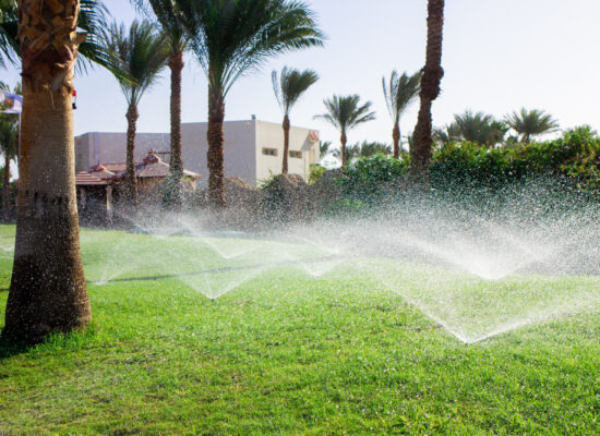 Arbemu- irrigation drip system - lawn-irrigation-system-spraying-water-on - supplier, wholesaler, Turkey, Türkei,Turquie